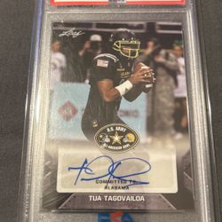 2017 Tua Tagovailoa High School Rookie Auto
