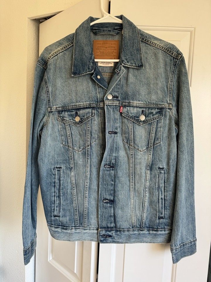 Levi's Premium Trucker Jacket Killebrew Stetch - Blue - Size M