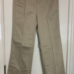 Women’s New York & Company Khaki Slacks Size 4 