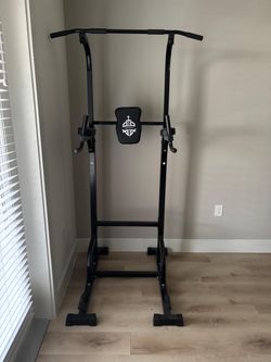 Barely used Power Tower Pull-Up and Dip Station