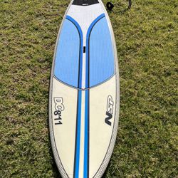 NSP DC Surf SUP Board & carbon fiber paddle
