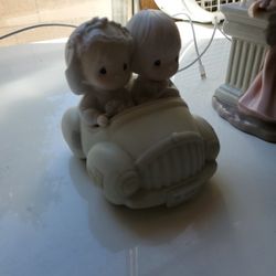 Precious Moments Car Just Married
