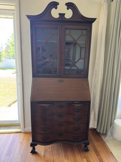 Antique 13-Colonies Secretary Desk 