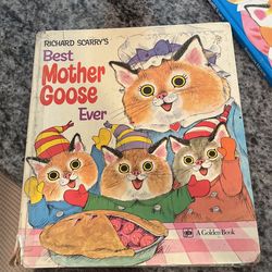 Vintage Golden Book Richard Scarry Story Book 