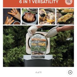 Masterbuilt 20 Quart 6-in-1 Outdoor Air Fryer