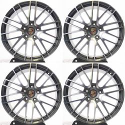 20-21" Staggered FORGED Porsche Wheels Rims Set of 4 20X8.5 21X11.5 5x130