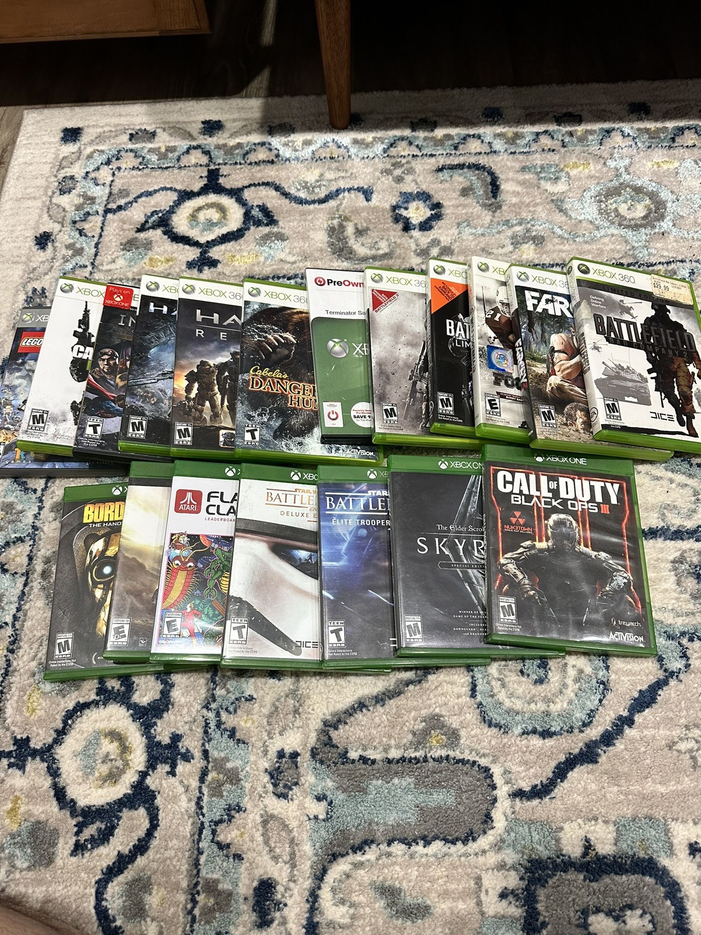 Small Collection Of Old Xbox Games! 
