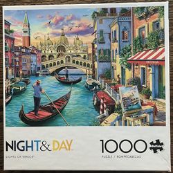 1000 Piece Jigsaw Puzzle Sights of Venice 