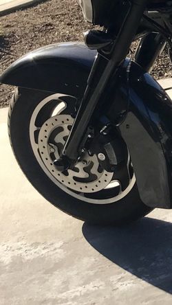 2008 Harley street glide front wheel and tire