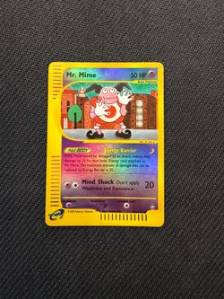 Mr. Mime 95a/147 reverse holo from aquapolis NM