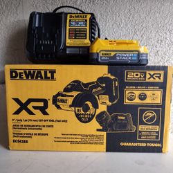 DeWalt XR 20V MAX 3in Cut Off Tool Kit. $180