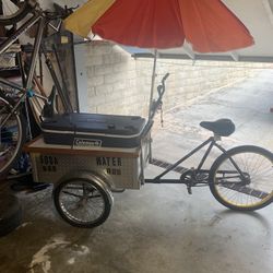 vending trike bike buisness sell drinks 