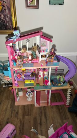 Large Barbie DreamHouse and Accessories