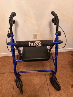 Hugo Rolling Walker with Seat
