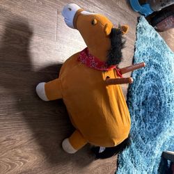 Bouncy Horse Hopper Inflatable Hopping Horse for Kids Jumping Horse Bouncy