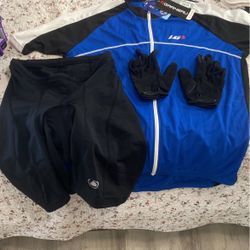 Biking Gear Blue - XXL