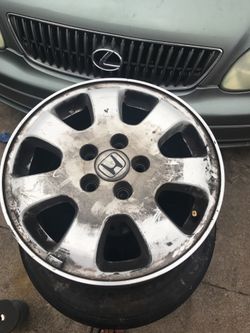 Honda odessey rims