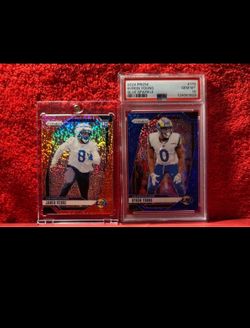2024 Prizm Football Sparkle SP Rams Lot!