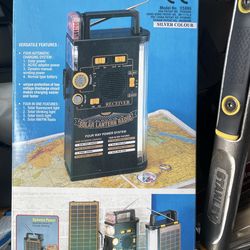 Solar Powered Emergency Radio
