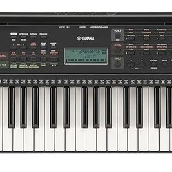 Yamaha 61-Key Portable Keyboard for Beginners with Learning Tools, Headphone and Power Adapter PSRE283