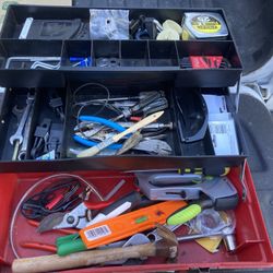 “Stack On” Tool Box Full Of Tools