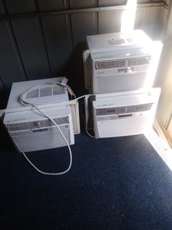 Frigidaire Window air Condition 12000 Btu $125. Each-6000 But $75 Works