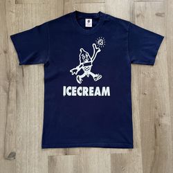 Ice Cream Billionaire Boys Club BBC Nigo Y2k Vintage T Shirt  