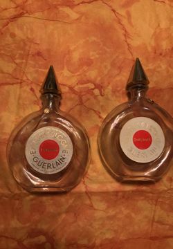 Shalimar Guerlain collectible perfume bottles