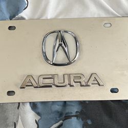 Acura Chrome Sign