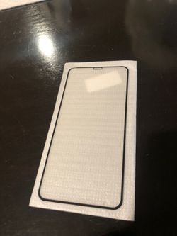 iPhone pro max 6.5 full front glass screen protector