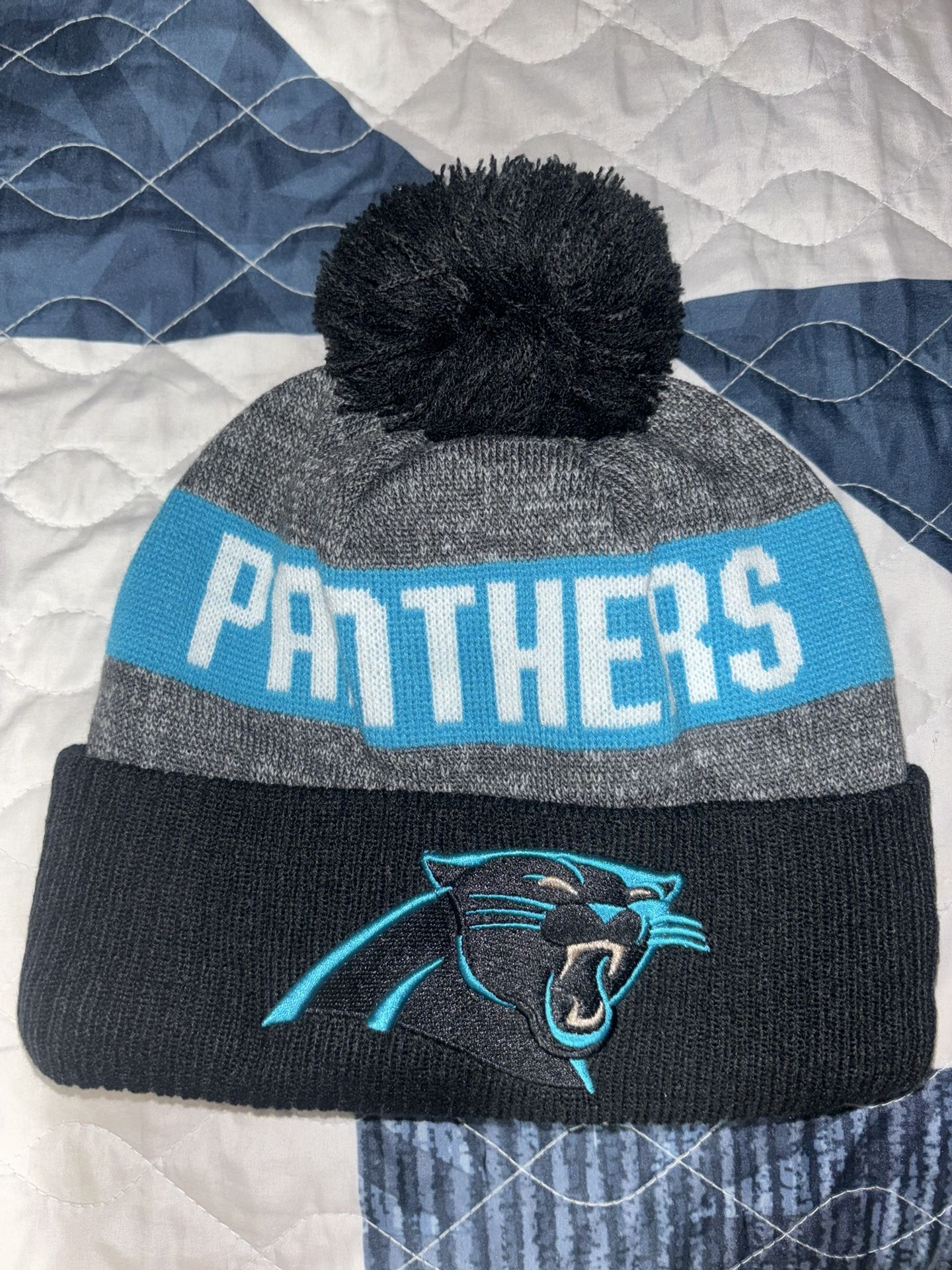 NFL Carolina Panthers Beanie Cap Football Winter