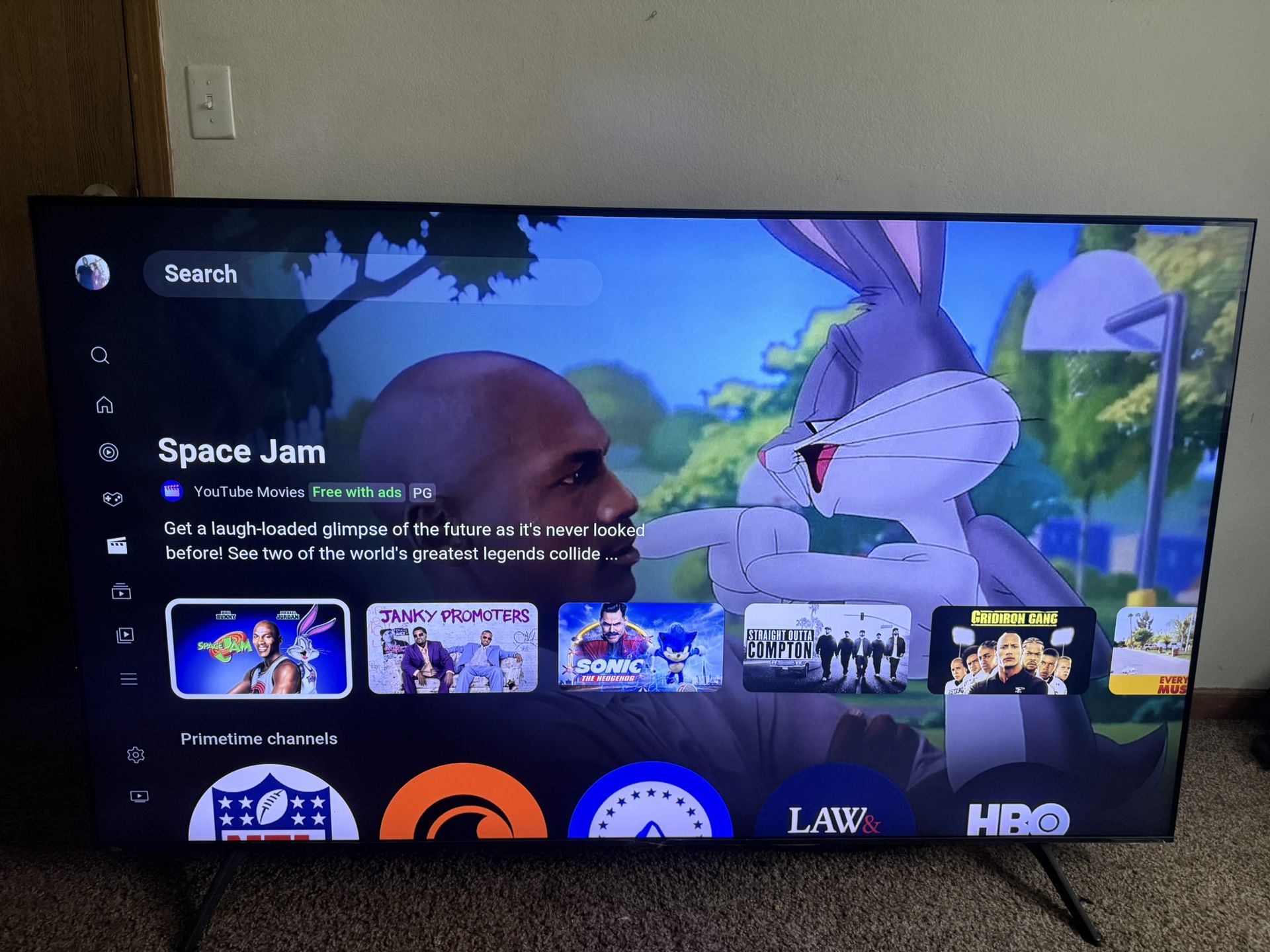 SAMSUNG 65” TV