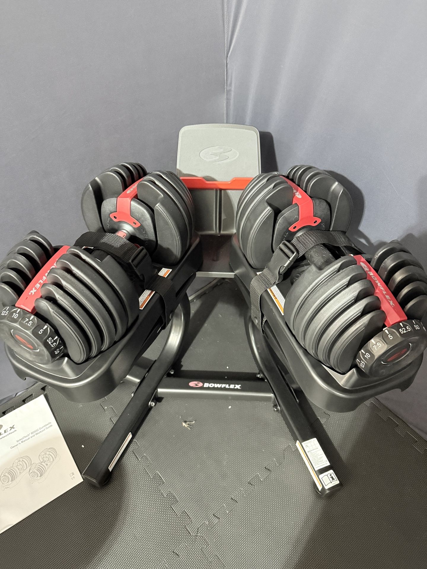 BowFlex SelectTech 552 Adjustable Dumbbells with Stand 