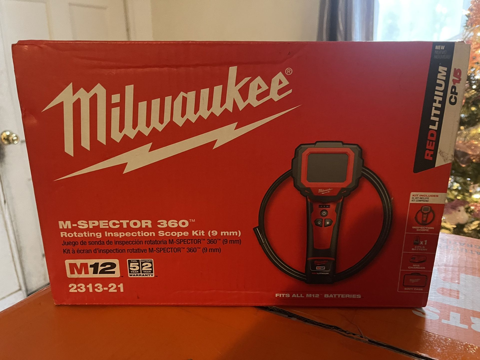 Milwaukee M12 12 Volt Lithium Ion Cordless M Spector 360 Degree