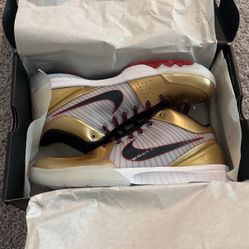 Nike Kobe 4 Protro Gold Medal Shoes Size 12 (2024)