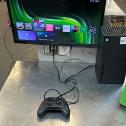 Xbox Series X With Cords And Remote 