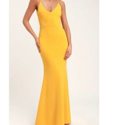 Yellow Formal Dress