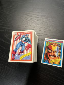 Original 1990s Marvel Topps Collectible Cards (read Description)