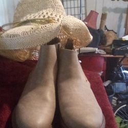 Nice Boots And Hat For Sale