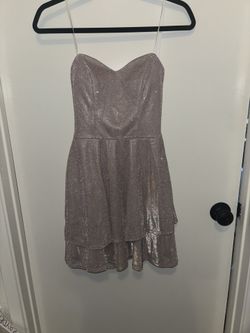 Lavender Sparkly Iridescent Dress 