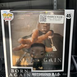 Born again notorious B.I.G. Pop Funko 45