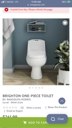 Vintage Bath & Home Toilet