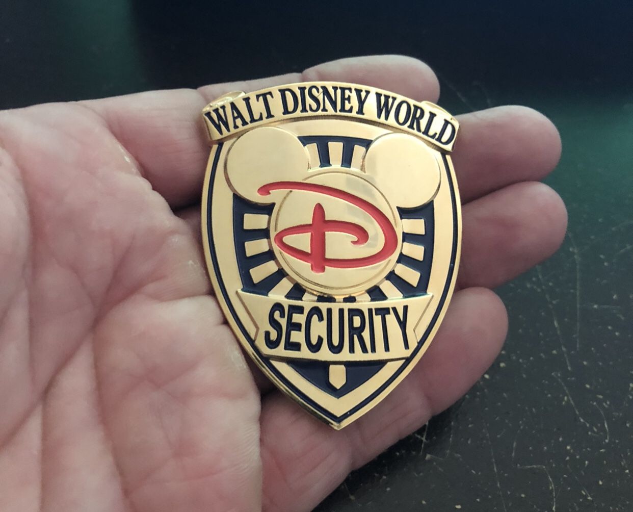 Disney Castmember Security Uniform Badge