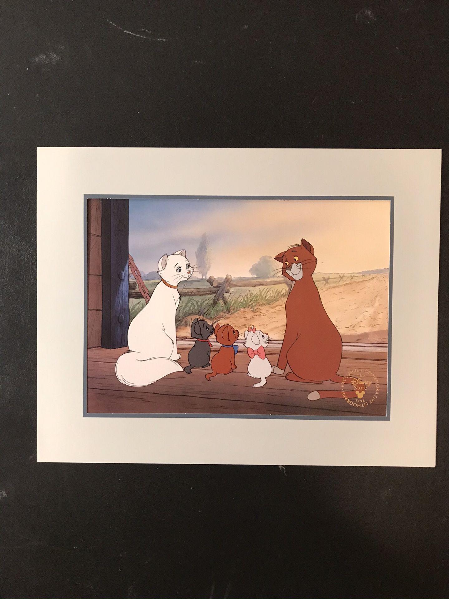 Disney’s THE ARISTOCAT Exclusive Commemorative Lithograph 1996, NEW with it’s original packaging