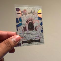 One Piece Luffy Gear 2 Event Card