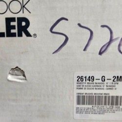 Kohler Honesty 10" Rain Can Shower Head In Modern Brushed Brass