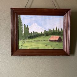 Frames Folk Art Painting 