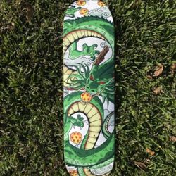 1 Skateboard Deck 8.25 Anime DRAGON BALL  Z SHENRON, Choose White Or Blue