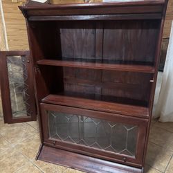 Antique Barrister Bookcase 