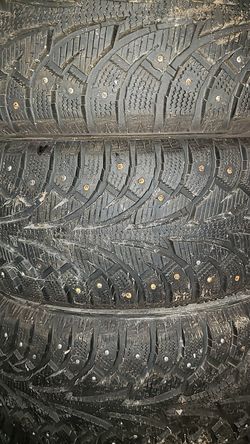 Studded tires